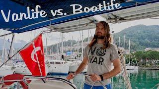 Das Segelabenteuer beginnt an der türkischen Riviera | VANLIFE vs. BOATLIFE | Fazit Türkei