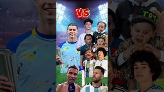 Ronaldo VS Thiago Messi Team  (Ronaldo Jr, Ciro Messi, Hasbulla, Abdu Rozik, Broski)