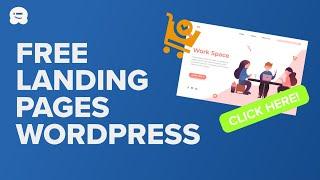 Here is How to Create a Landing Page in WordPress for FREE