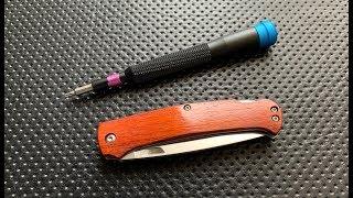 How to disassemble and maintain the A.G. Russell Medium Folding Gent's Hunter Pocketknife