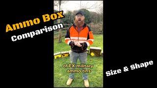 Ammo Box Size Comparison | Review | Military Surplus