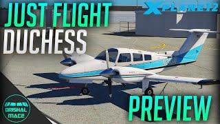 Just Flight Duchess *PREVIEW* flight | DrishalMAC2