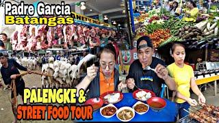 PALENGKE & STREET FOOD TOUR in PADRE GARCIA, Batangas Philippines! Morning Visit to Public Market