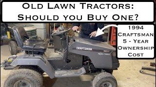 Are Old Lawn Tractors Worth Buying?