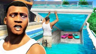 GTA 5 - FRANKLINS POOL hat eine versteckte GEHEIMBASIS!!