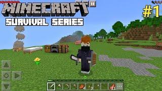 Minecraft PE Survival Series Ep. 1 In Hindi | MrArifGT