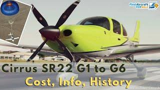 Cirrus SR22 G1-G6 2020 Info, Cost, Variants, History