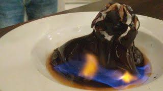 Fire Chocolate Bomb | Melting Chocolate ball with hot liquid sauce | Burn Bar Mumbai