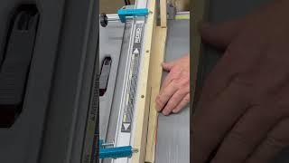 Perfectly Cut Wood to 0.042 + or -0.005 on a Table Saw