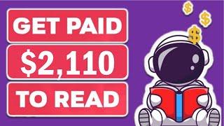 Earn $2,110 Just Reading Books Online! (Make Money Online 2024)