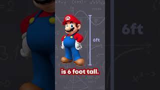 The SIZE of Mario #shorts #didyouknowthat