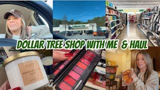 DOLLAR TREE SHOP WITH ME & HAUL | VLOG