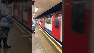 Central line train approaching platform #like #subscribe #share