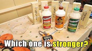 Wood Glue Strength Test - Titebond III vs Titebond Original vs Gorilla Glue