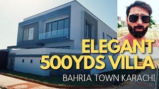 Let's Visit A Beautiful 500 sq yard Villa in Precinct 29, Bahria Town Karachi #bahriatownkarachi