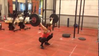 Snatch: 50 x 1 rep by Jacqueline Dahlstrøm