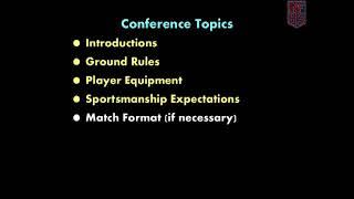 Volleyball Prematch Conference