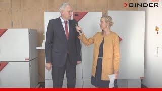 BINDER TV - BINOVATION - Interview with the head of the service department, Andreas Härter