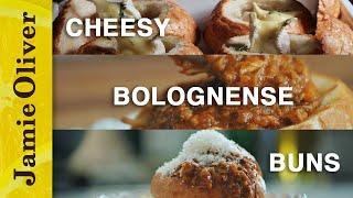 Simply Cheesy Bolognense Buns l Jamie: Fast and Simple l Channel 4, Mondays, 8pm