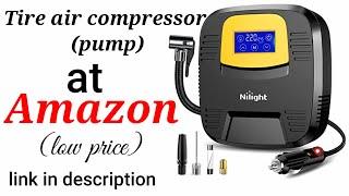 Nilight Air Compressor Tire Inflator Portable Tire Pump 150PSI Auto Car Tire Pump