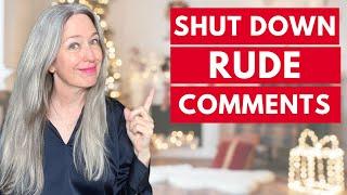 Dealing with Gray Hair Comments (Holiday Edition 2024)