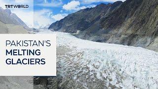 Climate change melting glaciers in north Pakistan