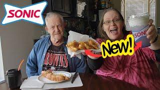 Sonic NEW Cheesy Garlic Pepperoni Bites Review #fastfood #fastfoodreview