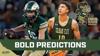 10 bold predictions for CSU Men’s Hoops plus Rams players set scene for Border War