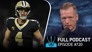 Saints QB post-Carr + Sanders vs. Gabriel | Chris Simms Unbuttoned (FULL Ep. 720) | NFL on NBC