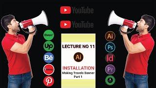 Lecture no 11 Making Travels Banner Part 1 (just in 14.10 min)