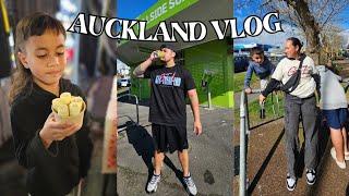 AUCKLAND VLOG - Night Markets, Palusami & Hangi Pies, $9 Donuts, Otara Market, and Yokum Burgers!