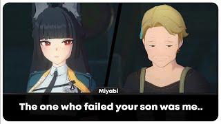 Miyabi Comforts a Mother Who Lost her Son (Final Trust Event) | Zenless Zone Zero 1.4