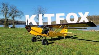 Kitfox Flight - Bush Plane - Jonas Marcinko's Former Plane - HUGE Downdrafts/Grass Landing