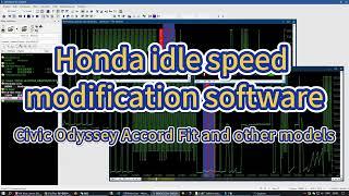 Honda idle rpm modification with one click