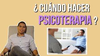 ¿Cuándo hacer psicoterapia? - Psicoterapia en adultos | Consultorios Libera