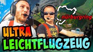 Zum ERSTEN Mal im ULTRA-Leichtflugzeug! (überm Nürburgring)