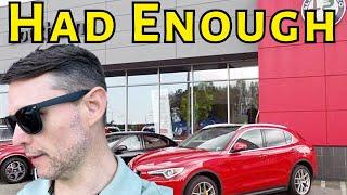 Alfa Romeo Fiat Dealer Abandoned by Employees - The End is Near