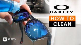 How To Clean Your Oakley Sunglasses | Oakley Prescription Sunglasses | RX Safety