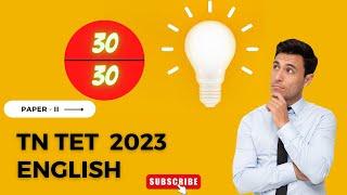 TNTET English 2024 | Grammar & Vocabulary | Basics to Advance