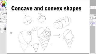 Drawing Concave and Convex Shapes