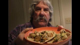 Eating Tomatillo Chicken Soft Tacos Soft Spoken ASMR