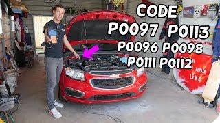 FIX CODE P0097 P0113 P0096 P0098 P0111 P0112 INTAKE AIR TEMPERATURE SENSOR CHEVROLET CRUZE SONIC