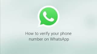 How To Verify Your Phone Number | WhatsApp