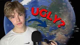 ASMR │ Are These Countries UGLY or PRETTY? (Google Earth)