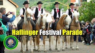  Haflinger Festival Schluderns, Umzug 2024 | Sfilata del Festival Haflinger, Sluderno 2024 | Parade