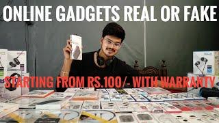 ₹100 முதல்| CHEAPEST ONLINE GADGETS| REAL OR FAKE| OFFER SALES WITH WARRENTY| MR PGK VLOGS