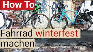 Fahrrad fit für den Winter: Tipps für Reifen, Sauberkeit und Sicherheit