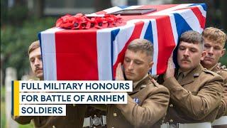 British soldiers killed 80 years ago during Operation Market Garden finally laid to rest