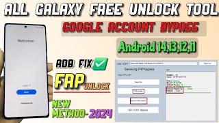 All Galaxy Google Account bypass Done | Free Frp Tool | Fix ADB Error | Android 11,12,13,14 - 2024