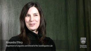 Faces of UVic Research: Alexandra D'Arcy